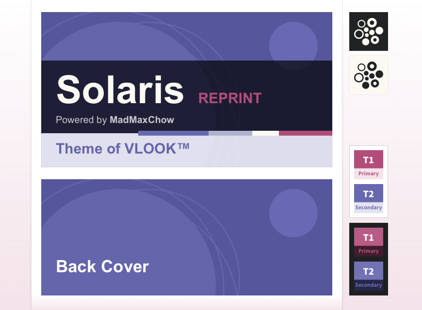 致敬由 Sun Microsystems 研发的计算机操作系统 Solaris，字体风格默认为「Book」